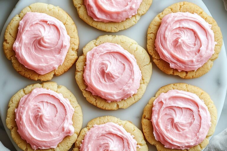 Nachgemachte Crumbl Zuckerkekse – Unglaublich Lecker