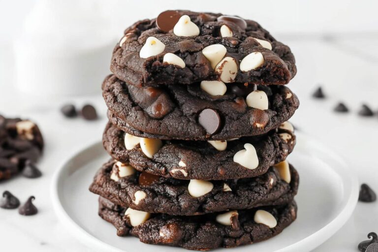 Crumbl Triple Chocolate Chip Cookies