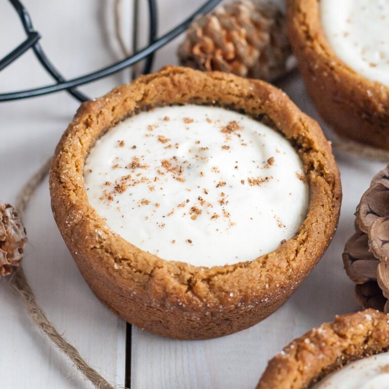 Eierlikör-Cheesecake-Keksschalen – Liv for Cake